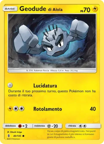 Geodude di Alola · 40