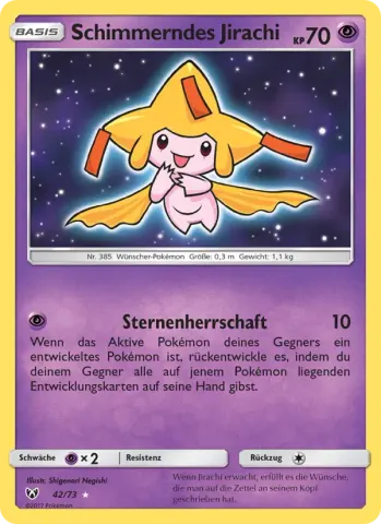 Schimmerndes Jirachi · 42