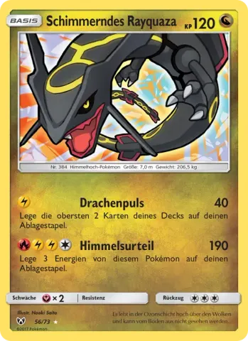 Schimmerndes Rayquaza · 56