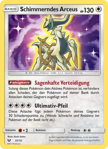 Schimmerndes Arceus · 57