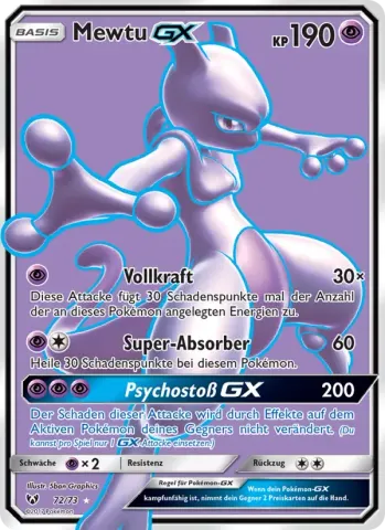 Mewtu GX · 72