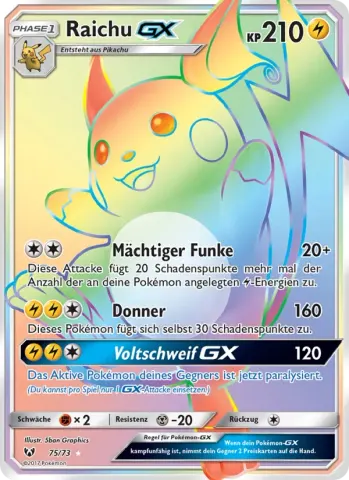 Raichu GX · 75