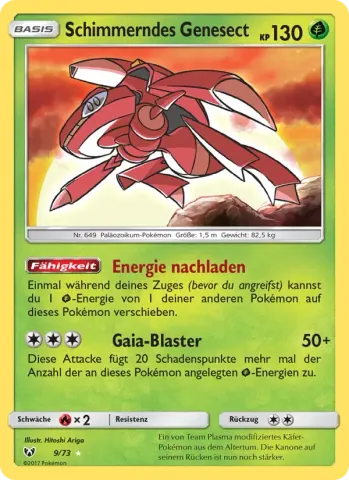 Schimmerndes Genesect · 9