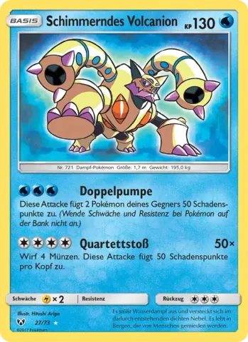 Schimmerndes Volcanion · 27