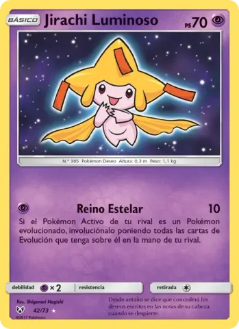 Jirachi Luminoso · 42