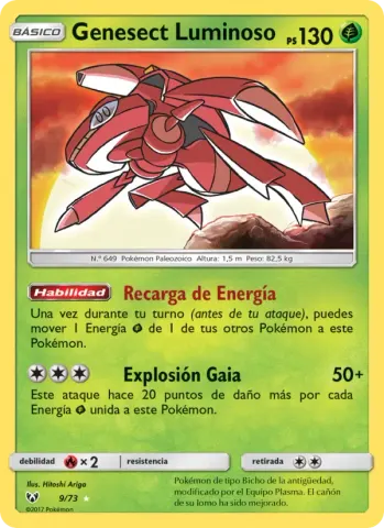 Genesect Luminoso · 9