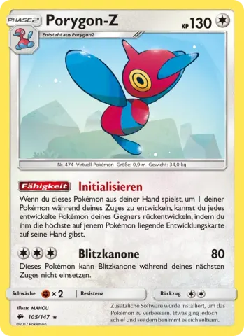 Porygon-Z · 105