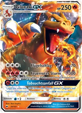 Glurak GX · 20