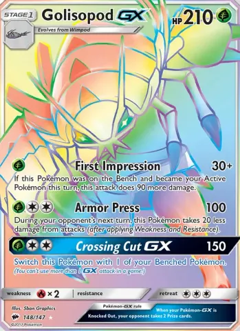 Golisopod GX · 148