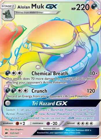 Alolan Muk GX · 157