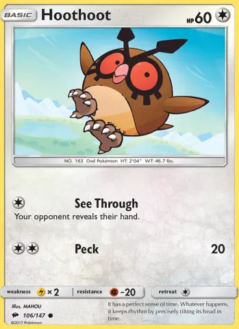 Hoothoot · 106
