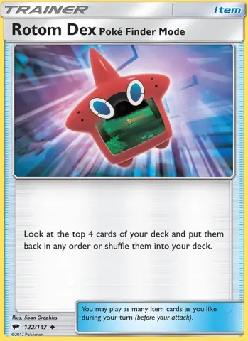 Rotom Dex—Poké Finder Mode · 122