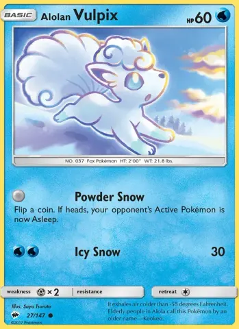 Alolan Vulpix · 27