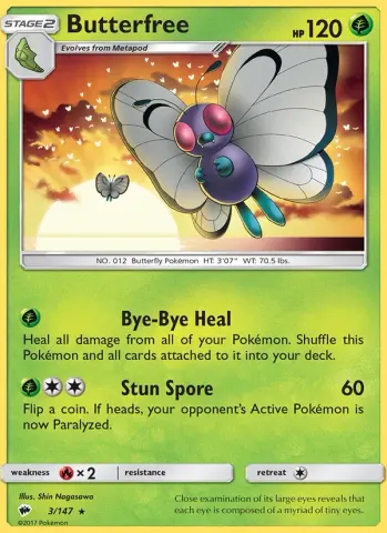 Butterfree · 3