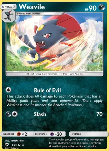 Weavile · 86