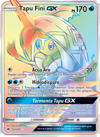 Tapu Fini GX · 152