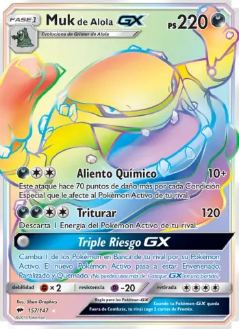 Muk de Alola GX · 157