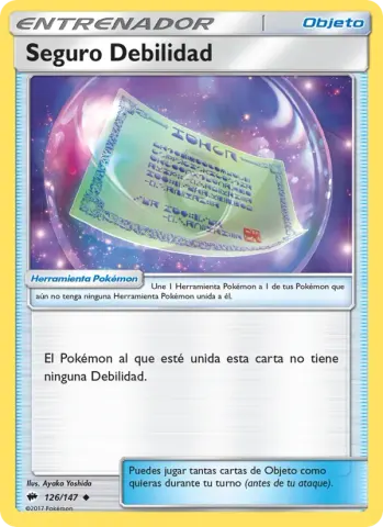 Seguro Debilidad · 126