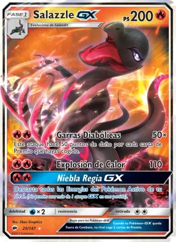 Salazzle GX · 25