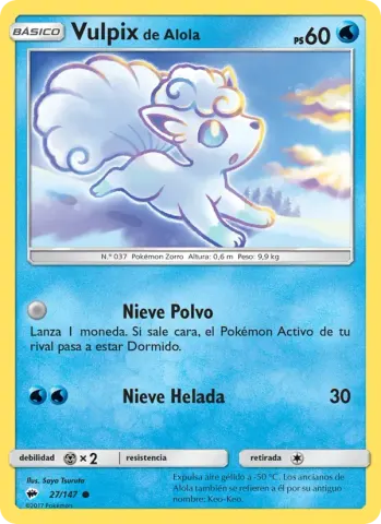 Vulpix de Alola · 27