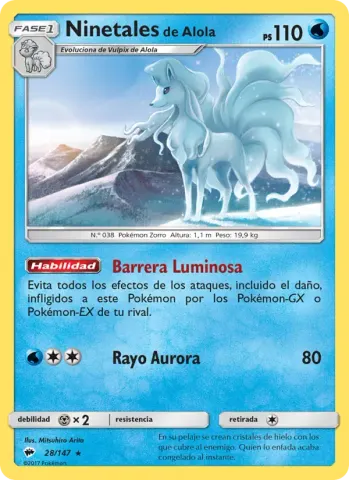 Ninetales de Alola · 28