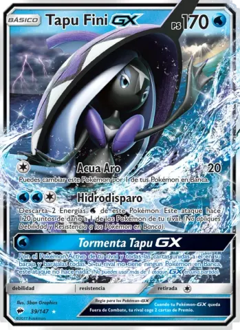 Tapu Fini GX · 39