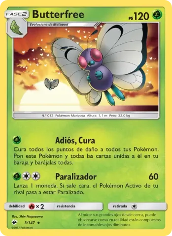 Butterfree · 3