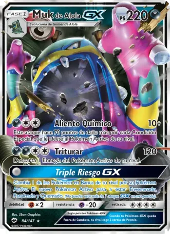 Muk de Alola GX · 84