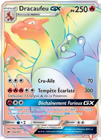 Dracaufeu GX · 150