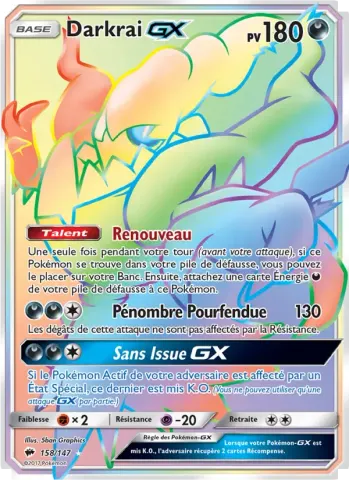 Darkrai GX · 158