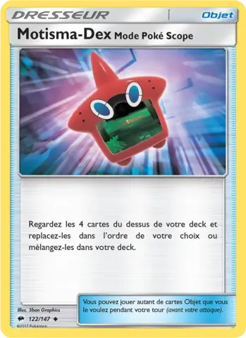 Motisma-Dex – Mode Poké Scope · 122