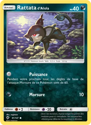 Rattata d’Alola · 81