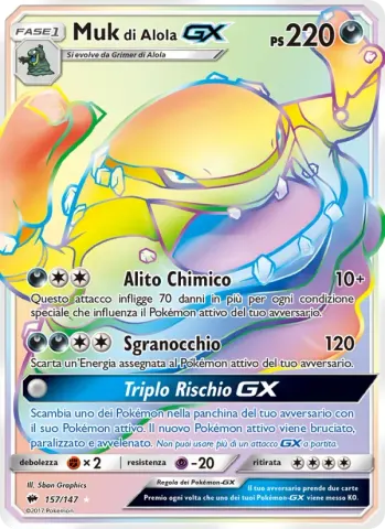 Muk di Alola GX · 157