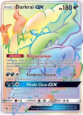 Darkrai GX · 158
