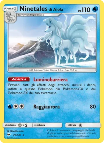 Ninetales di Alola · 28