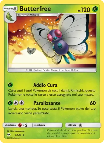 Butterfree · 3