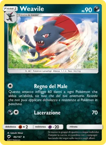 Weavile · 86