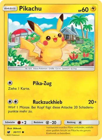 Pikachu · 30