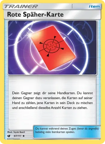 Rote Späher-Karte · 97
