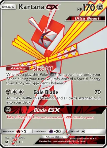 Kartana GX · 106