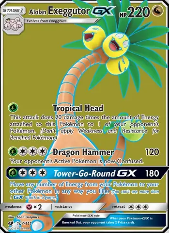 Alolan Exeggutor GX · 107