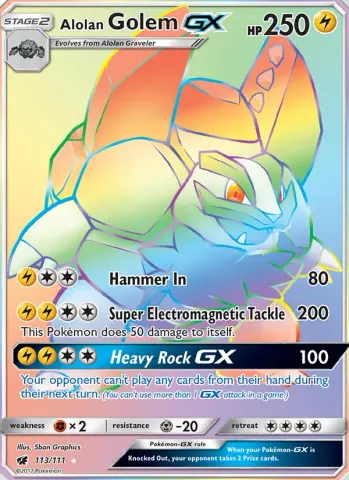 Alolan Golem GX · 113