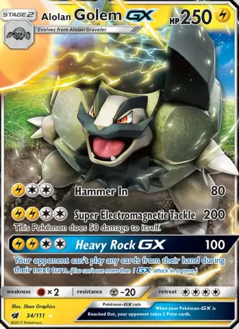 Alolan Golem GX · 34