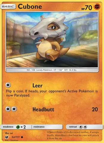 Cubone · 52