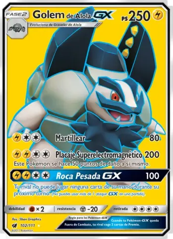 Golem de Alola GX · 102