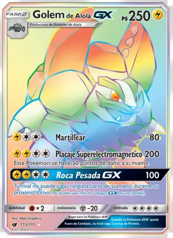Golem de Alola GX · 113