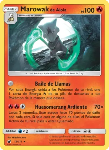 Marowak de Alola · 12