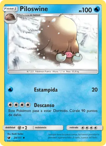Piloswine · 20