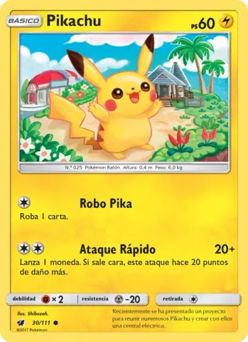 Pikachu · 30