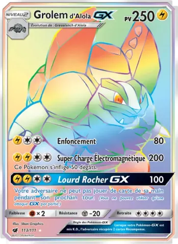 Grolem d’Alola GX · 113